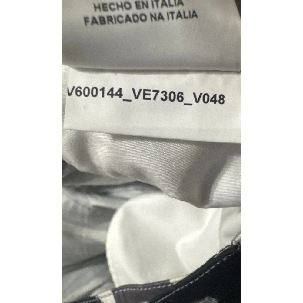 Versace Collection‎ Men's Slim Fit Striped Pants Black Gray 32W New